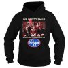 Horror character movie we use to smile and then we worked at Kroger shirt