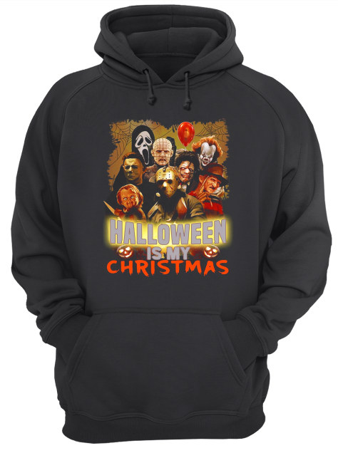 Horror characters Halloween is my Christmas shirt Horror characters Halloween is my Christmas shirt