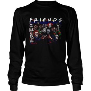 Horror characters friends shirt