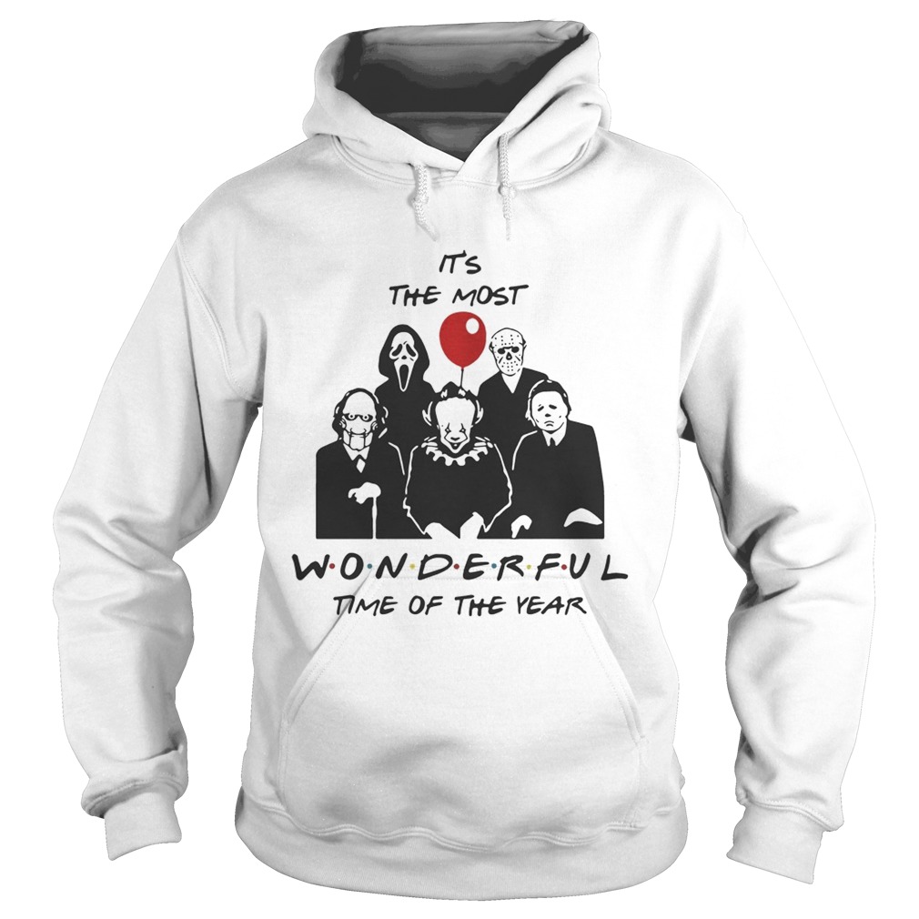 Horror characters its the most wonderful time of the year shirt Horror characters its the most wonderful time of the year shirt