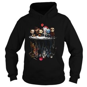 Horror characters movies water mirror reflection shirt