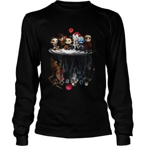 Horror characters movies water mirror reflection shirt