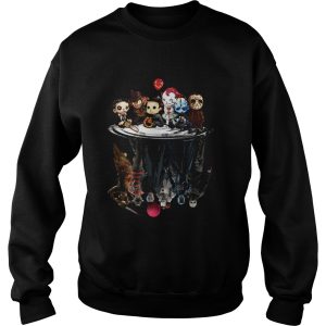 Horror characters movies water mirror reflection shirt 3
