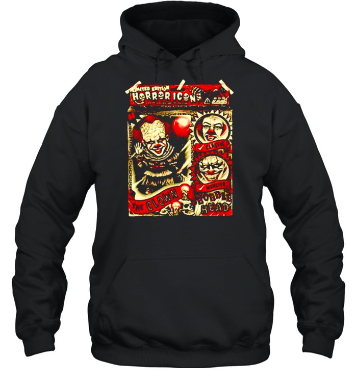 Horror icon Pennywise the Clown Bobblehead shirt Horror icon Pennywise the Clown Bobblehead shirt