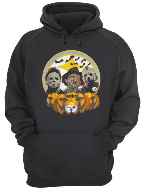 Horror movie characters Pittsburgh Steelers pumpkin shirt Horror movie characters Pittsburgh Steelers pumpkin shirt