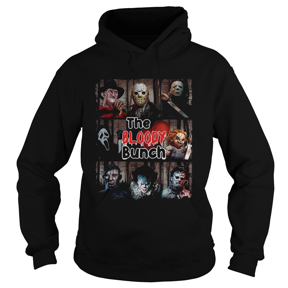 Horror the bloody bunch Halloween shirt Horror the bloody bunch Halloween shirt