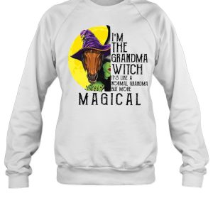 Horse Girl I’m The Grandma Witch It’s Like A Normal Grandma But More Magical T-shirt