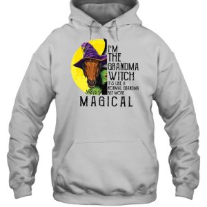 Horse Girl I'm The Grandma Witch It's Like A Normal Grandma But More Magical T shirt 3