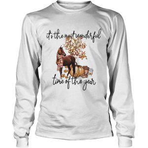 Horse its the most wonderful time of the year shirt