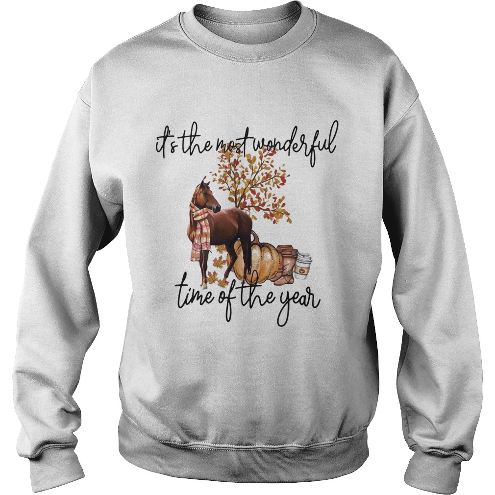 Horse its the most wonderful time of the year shirt Horse its the most wonderful time of the year shirt
