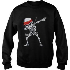 Hot Halloween Dabbing Skeleton Golfer Apparel Golf Player Dab shirt 3