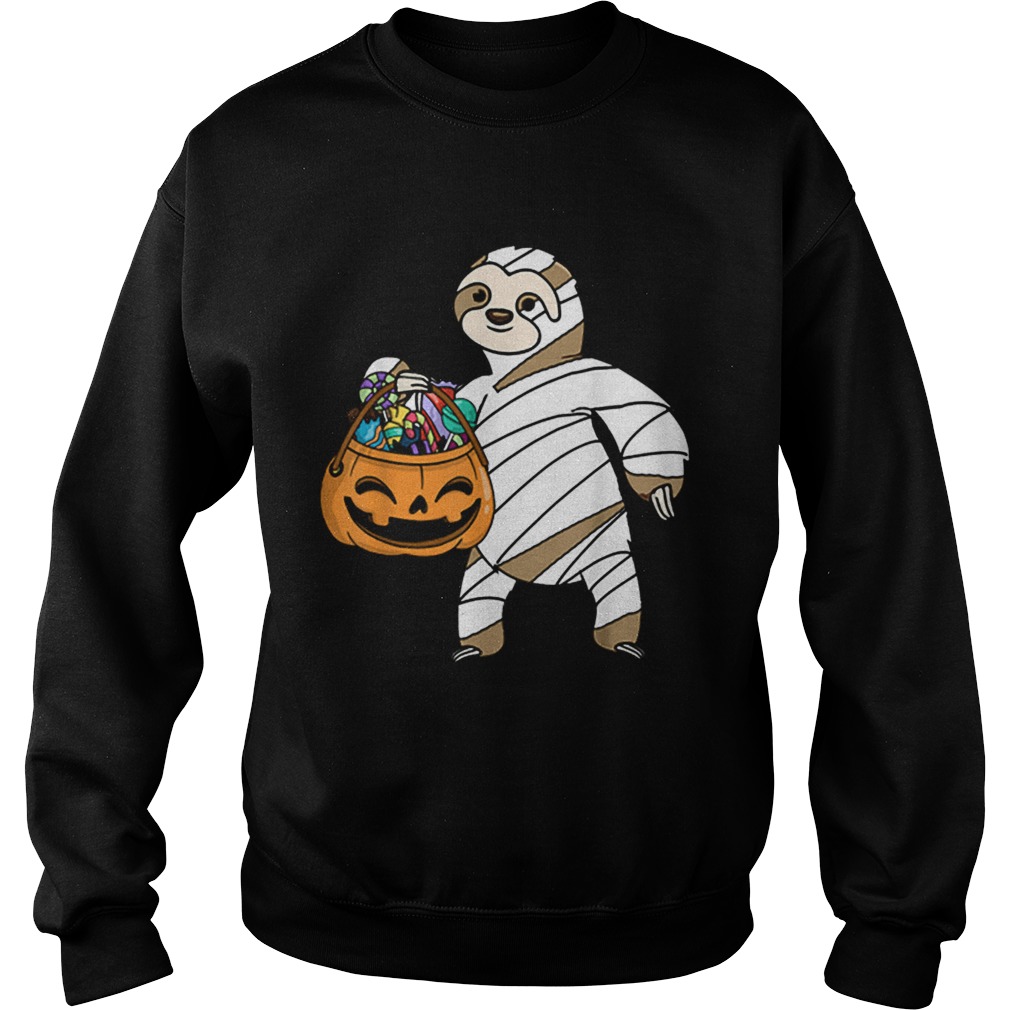 Hot Halloween Pumpkin Sloth Mummy Gift For Kids Boys Girls shirt Hot Halloween Pumpkin Sloth Mummy Gift For Kids Boys Girls shirt
