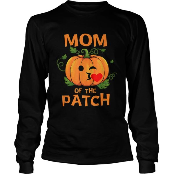 Hot Pumpkin Mom of the Patch Family Halloween Tee shirt