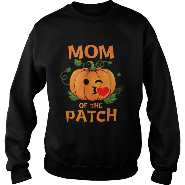Hot Pumpkin Mom of the Patch Family Halloween Tee shirt
