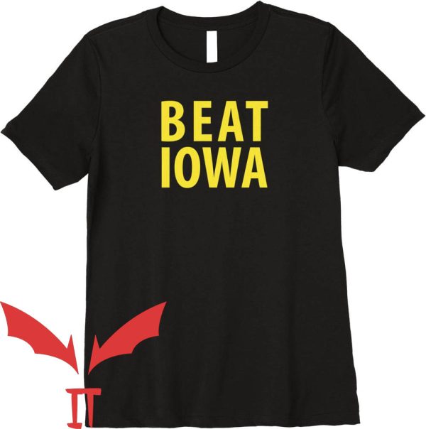 House Divided T-Shirt Official Beat Iowa House Divided State