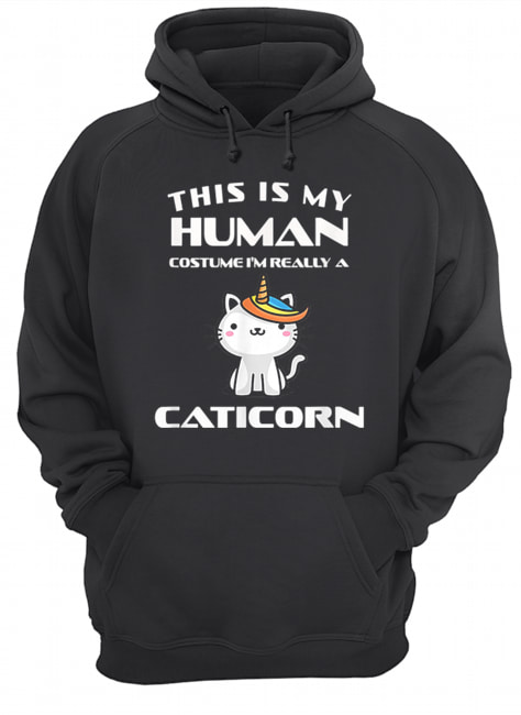 Human Halloween Caticorn Costume Cat Fun Gift shirt Human Halloween Caticorn Costume Cat Fun Gift shirt