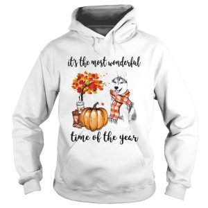 Husky its the most wonderful time of the year shirt