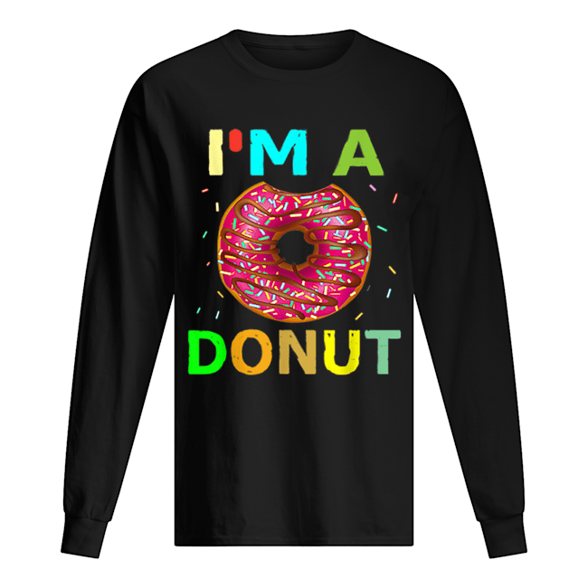 I’m A Donut Halloween Costumes Gifts Men Women Kids shirt I’m A Donut Halloween Costumes Gifts Men Women Kids shirt