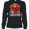 I’m A Simple Man I Like Guitars And Believe In Jesus T-shirt