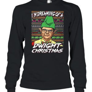 I'm Dreaming Of A Dwight Christmas The Office Ugly Christmas shirt 3