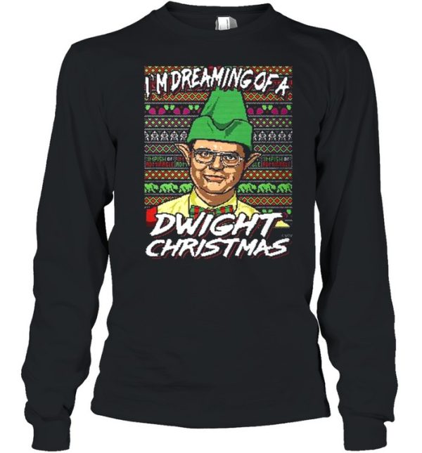 I’m Dreaming Of A Dwight Christmas The Office Ugly Christmas shirt