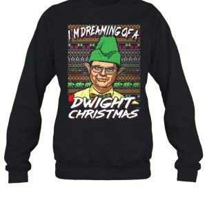 I'm Dreaming Of A Dwight Christmas The Office Ugly Christmas shirt 4