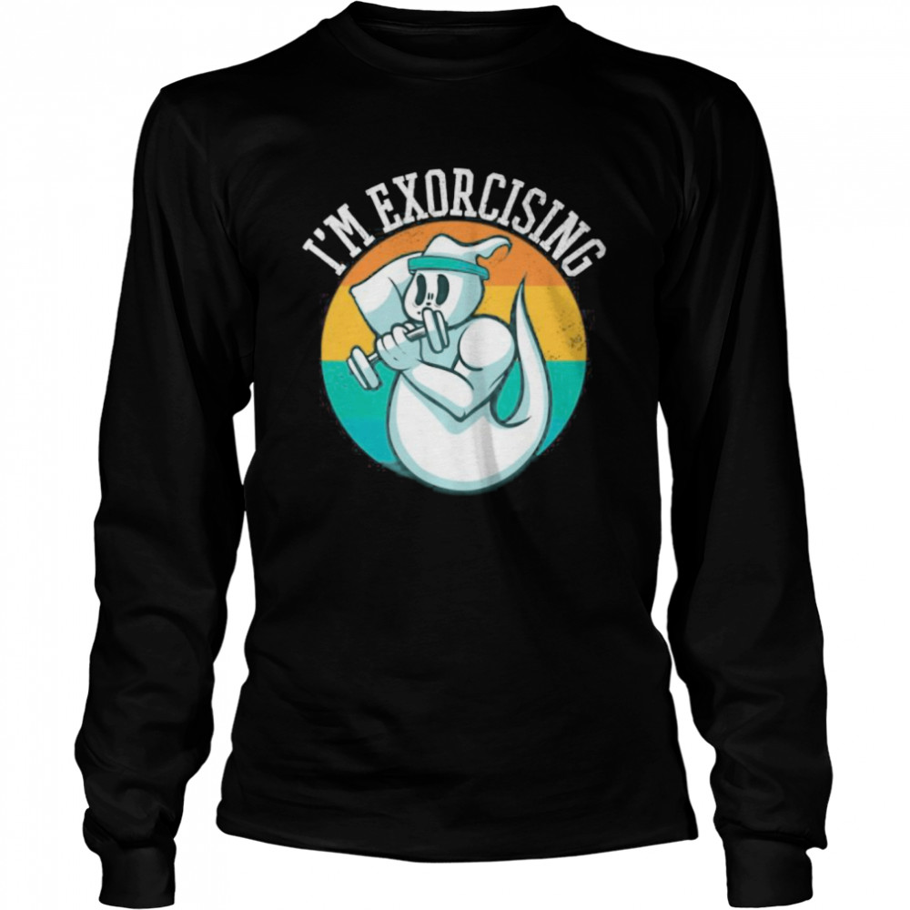 I’m Exorcising Halloween Workout Gym Exercise Lifting Ghost shirt I’m Exorcising Halloween Workout Gym Exercise Lifting Ghost shirt