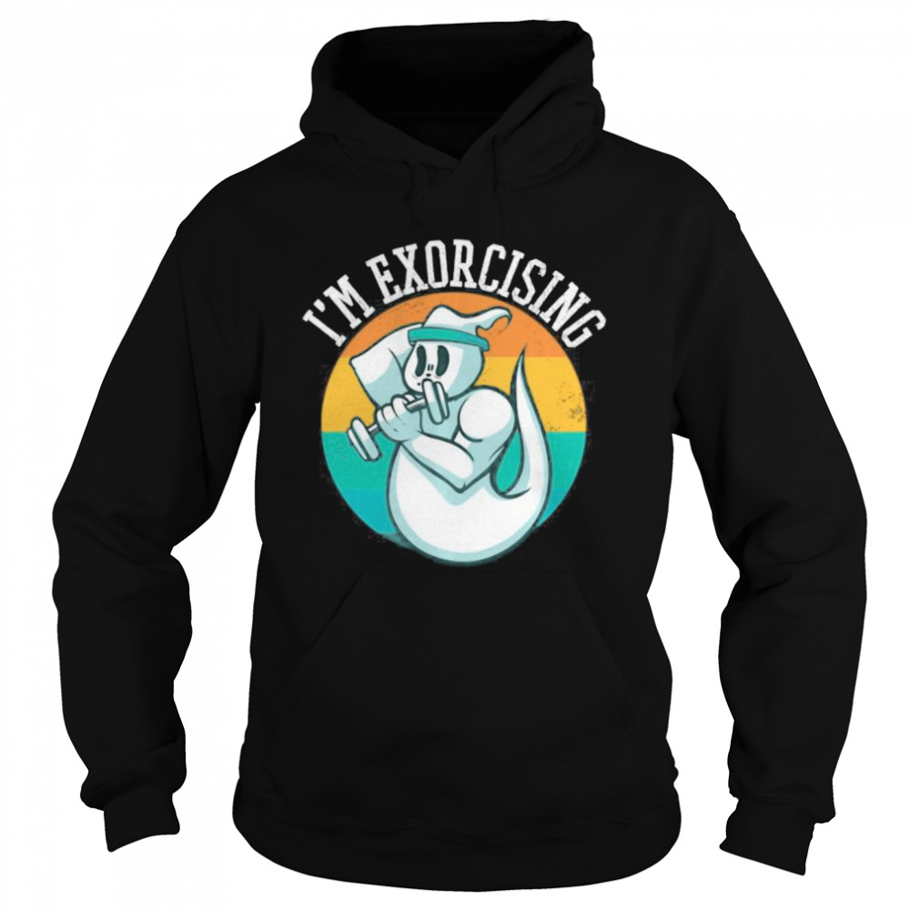 I’m Exorcising Halloween Workout Gym Exercise Lifting Ghost shirt I’m Exorcising Halloween Workout Gym Exercise Lifting Ghost shirt