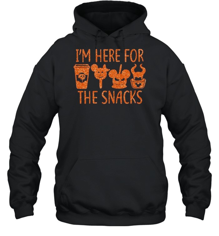 I’m Here For The Snacks Disney Jack Skeleton and Witch Halloween shirt I’m Here For The Snacks Disney Jack Skeleton and Witch Halloween shirt