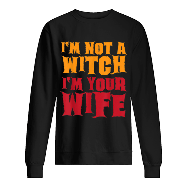 I’m Not A Witch Funny Halloween Couples Costume shirt I’m Not A Witch Funny Halloween Couples Costume shirt