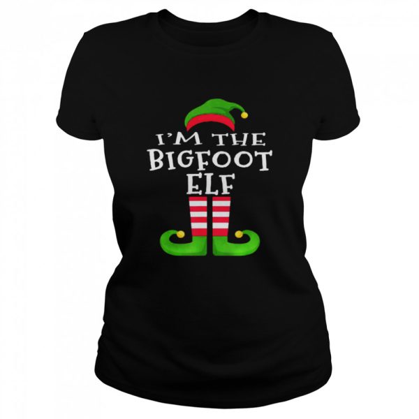 I’m The Bigfoot Elf Merry Christmas Shirt