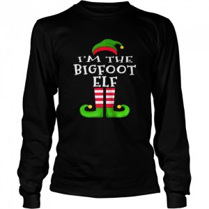 I'm The Bigfoot Elf Merry Christmas Shirt 3