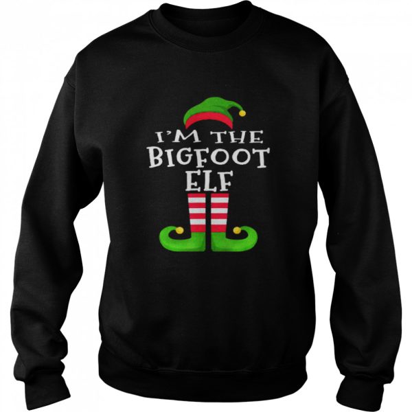 I’m The Bigfoot Elf Merry Christmas Shirt