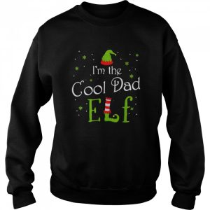 I'm The Cool Dad Elf Xmas Matching Christmas For Family Shirt 4