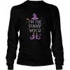 I’m The Funny Witch Halloween Matching Group Costume shirt