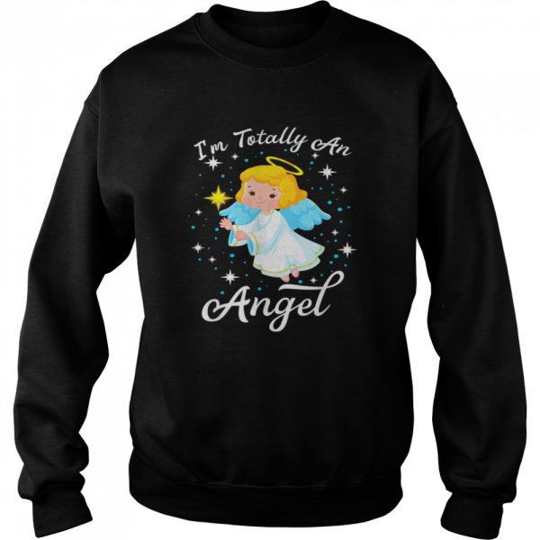I’m Totally an Angel Pun Christmas T-Shirt