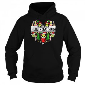I'm a Grinchaholic heart Christmas 2021 Sweatshirt 5