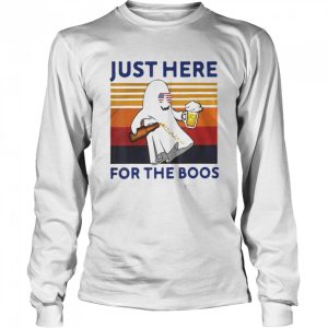 I’m just here for the boos costume shirt