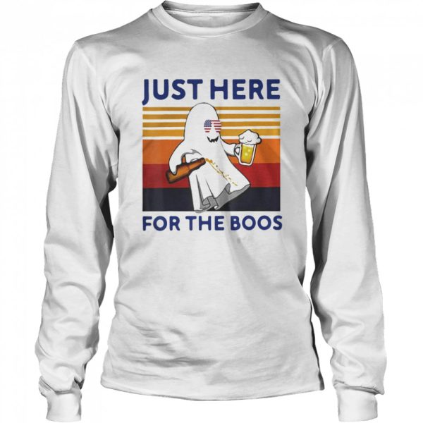 I’m just here for the boos costume shirt