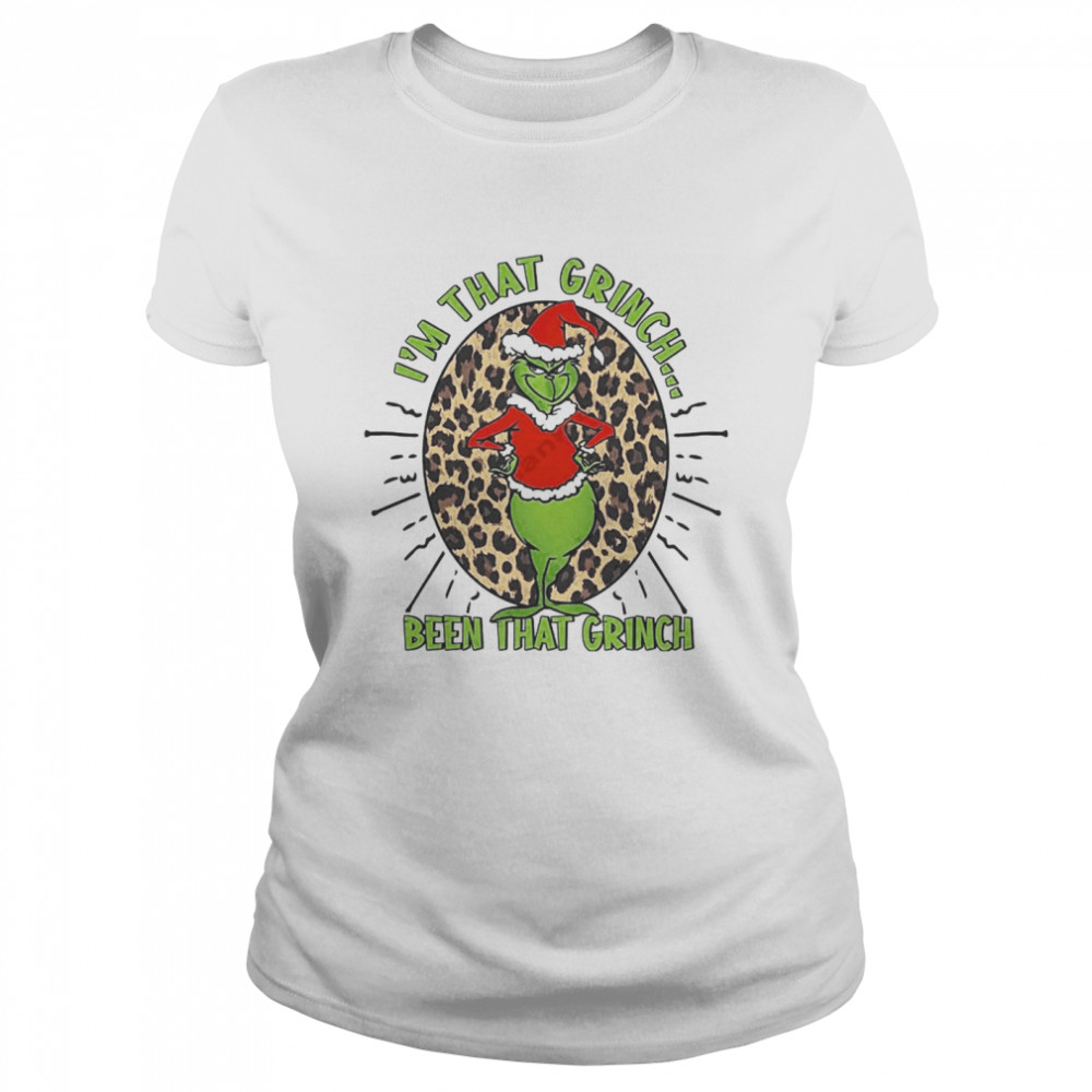 I’m that Grinch been that Grinch Leopard Merry Christmas Shirt I’m that Grinch been that Grinch Leopard Merry Christmas Shirt