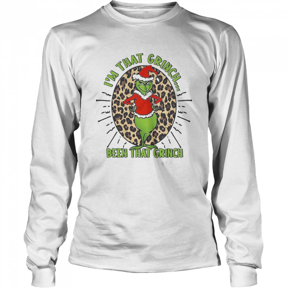 I’m that Grinch been that Grinch Leopard Merry Christmas Shirt I’m that Grinch been that Grinch Leopard Merry Christmas Shirt