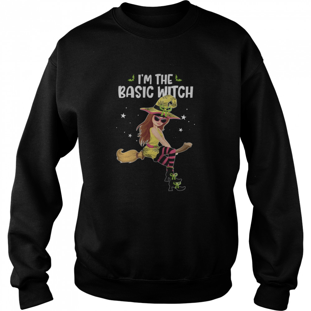 I’m the Basic Witch Funny Halloween Matching Group Costume shirt I’m the Basic Witch Funny Halloween Matching Group Costume shirt