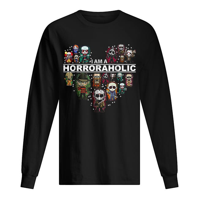 I Am A Horroraholic Halloween Day 2019 shirt I Am A Horroraholic Halloween Day 2019 shirt