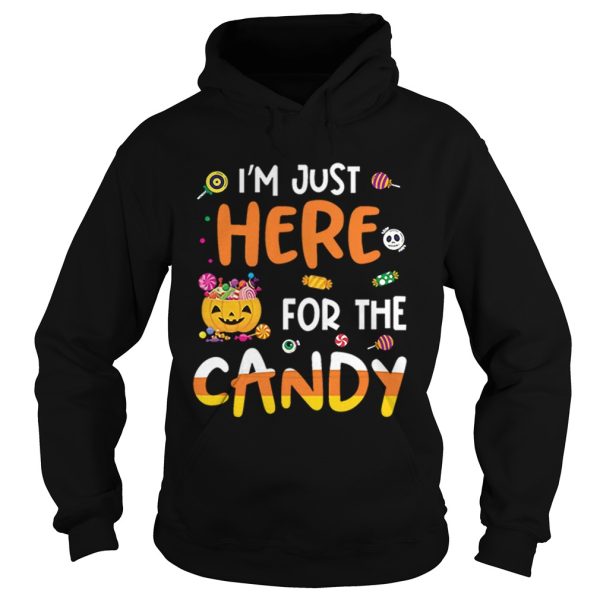 I Am Just Here For The Candy Halloween Mens shirt