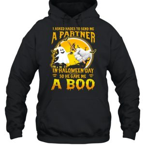 I Asked Hades To Send Me A Partner In Halloween Day So He Gave Me A Boo shirt 3