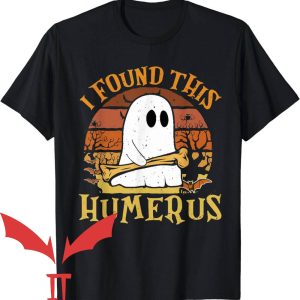 I Found This Humerus T-Shirt Retro Halloween