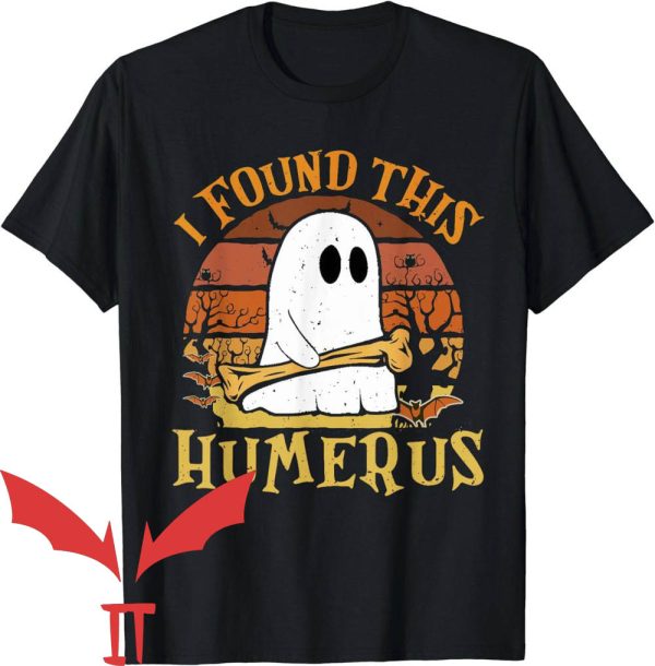 I Found This Humerus T-Shirt Retro Halloween