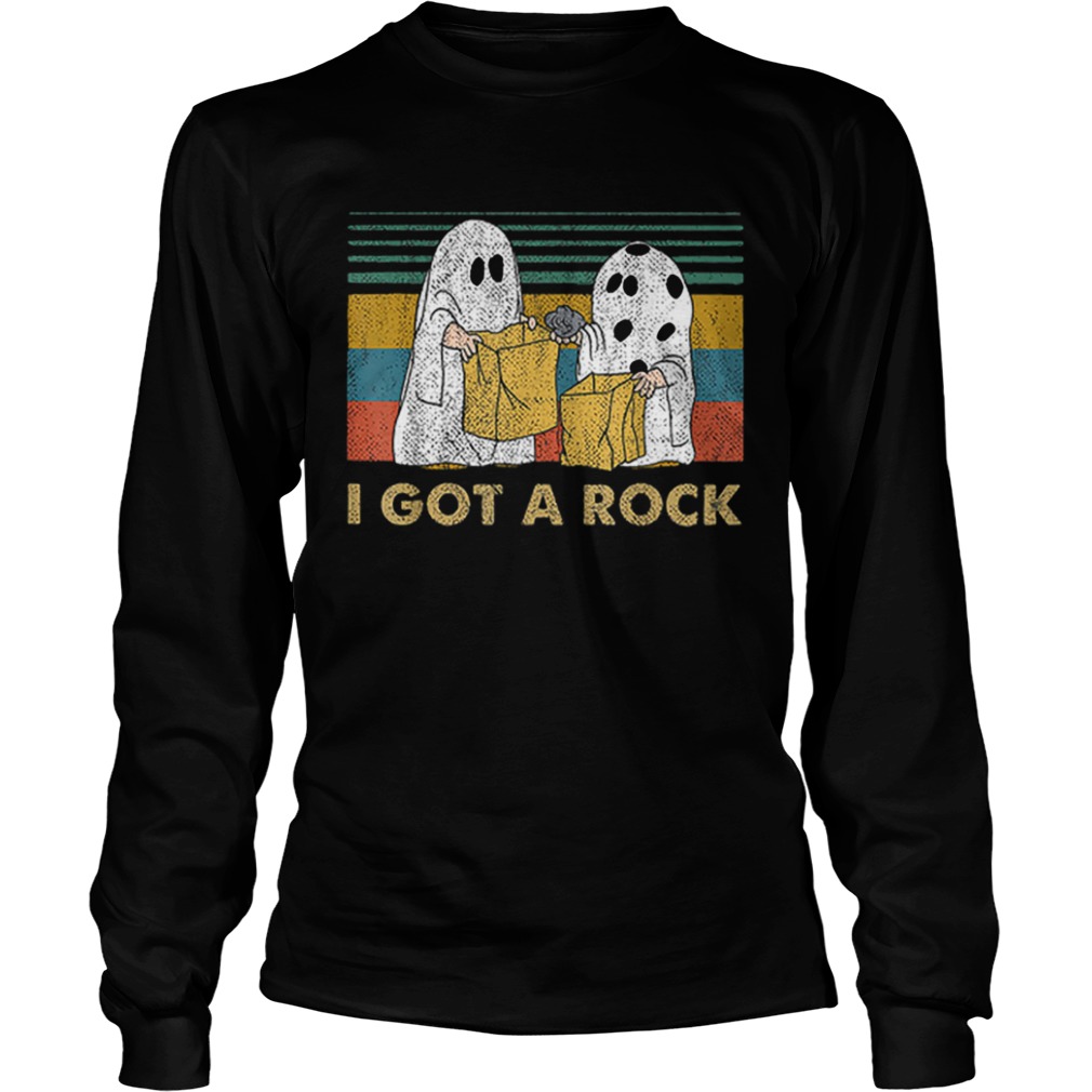 I Got A Rock Charlie Browns Ghost Halloween shirt I Got A Rock Charlie Browns Ghost Halloween shirt