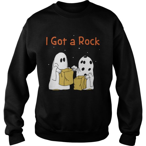 I Got A Rock Ghost Halloween shirt