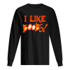I Like Boobs Halloween Orange Eyes Boobs Sexy Naughty shirt